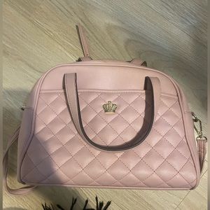 JUICY COUTURE PINK LEATHER PURSE
